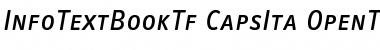 Download InfoTextBookTf CapsIta Font Title Preview