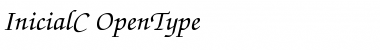 Download InicialC Regular Font Title Preview
