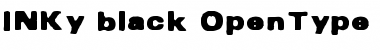 Download INKy black Font Title Preview