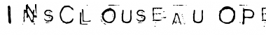 Download InsClouseau Regular Font Title Preview