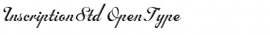 Download Inscription Std Regular Font Title Preview