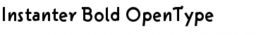 Download Instanter Bold Font Title Preview