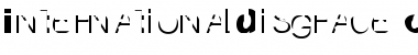 Download InternationalDisgrace Regular Font Title Preview