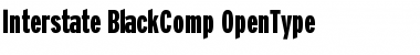 Download Interstate Black Comp Font Title Preview