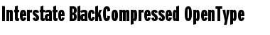 Download Interstate BlackCompressed Font Title Preview