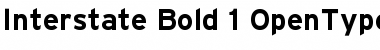 Download Interstate Bold Font Title Preview