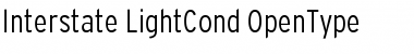 Download Interstate Light Cond Font Title Preview