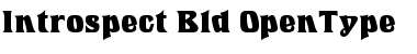 Download Introspect Bold Font Title Preview