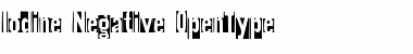 Download Iodine Negative Font Title Preview