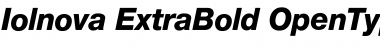 Download Iolnova ExtraBold Font Title Preview