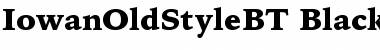 Download Bitstream Iowan Old Style Black Font