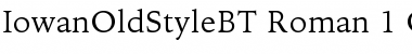 Download Bitstream Iowan Old Style Regular Font