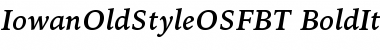 Download Bitstream Iowan Old Style Bold Italic OSF Font Title Preview