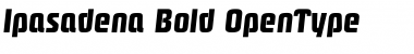 Download Ipasadena Bold Font Title Preview