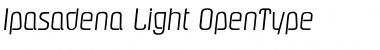 Download Ipasadena Light Font Title Preview