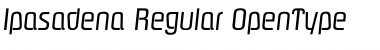 Download Ipasadena Regular Font Title Preview