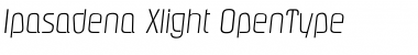 Download Ipasadena Xlight Font Title Preview