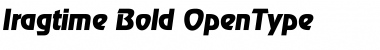 Download IRagtime Bold Font Title Preview