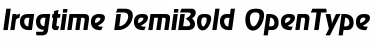 Download Iragtime DemiBold Font Title Preview