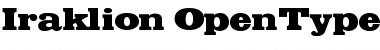 Download Iraklion Regular Font Title Preview