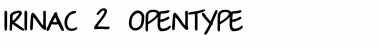 Download IrinaC Regular Font Title Preview