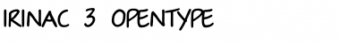 Download IrinaC Regular Font Title Preview