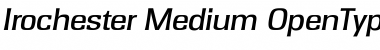 Download Irochester Medium Font Title Preview