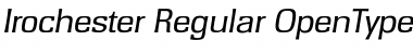 Download Irochester Regular Font Title Preview