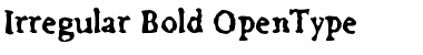 Download Irregular Bold Font Title Preview