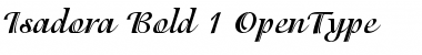 Download ITC Isadora Bold Font Title Preview