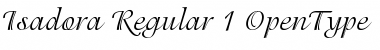 Download ITC Isadora Regular Font Title Preview