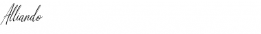 Download Alliando Regular Font Title Preview