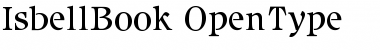 Download Isbell Book Font Title Preview