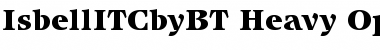Download ITC Isbell Heavy Font Title Preview