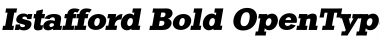 Download Istafford Bold Font Title Preview