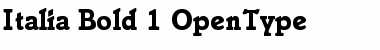 Download Italia Bold Font Title Preview