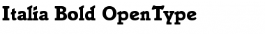 Download Italia Bold Font Title Preview