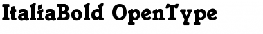 Download Italia Bold Font Title Preview