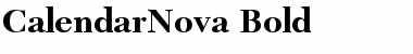 Download CalendarNova Bold Font