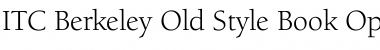 Download ITC Berkeley OldStyle Regular Font Title Preview