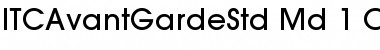 Download ITC Avant Garde Gothic Std Medium Font