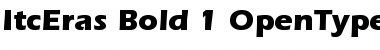 Download ITC Eras Bold Font Title Preview