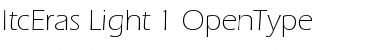 Download ITC Eras Light Font Title Preview