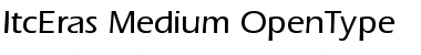 Download ITC Eras Medium Font Title Preview