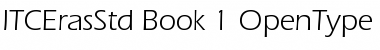 Download ITC Eras Std Book Font Title Preview