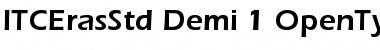 Download ITC Eras Std Demi Font Title Preview