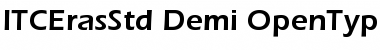 Download ITC Eras Std Demi Font Title Preview