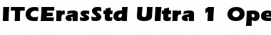 Download ITC Eras Std Ultra Font Title Preview