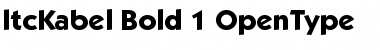 Download ITCKabel Regular Font Title Preview