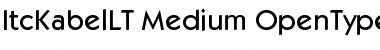 Download ITC Kabel LT Medium Font Title Preview